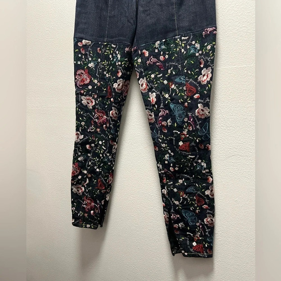 NWOT Cinq A Sept Eva-Marie Skinny-Leg Denim Pants - Picture 4 of 10